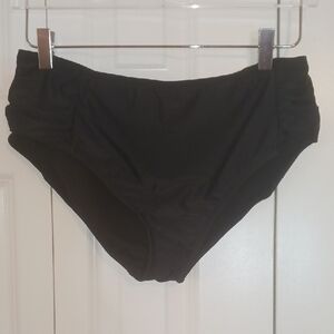 2bamboo Black Bikini Bottom Size M
